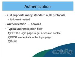 Thumbnail image of Advanced HTTP scripting with curl