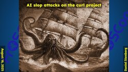 Thumbnail image of AI slop attacks on the curl project